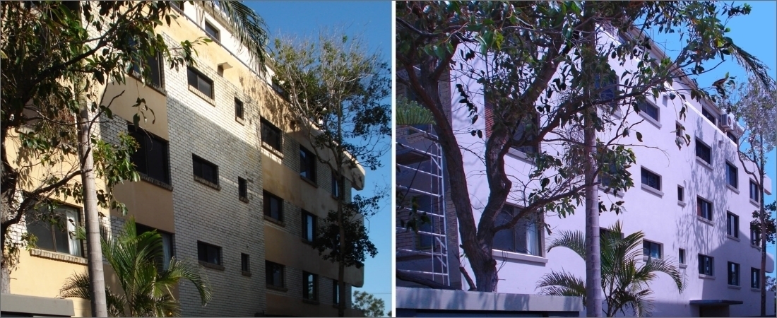 Seascape Lodge Before and After
