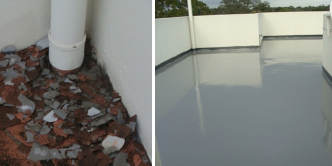 Waterproofing at work